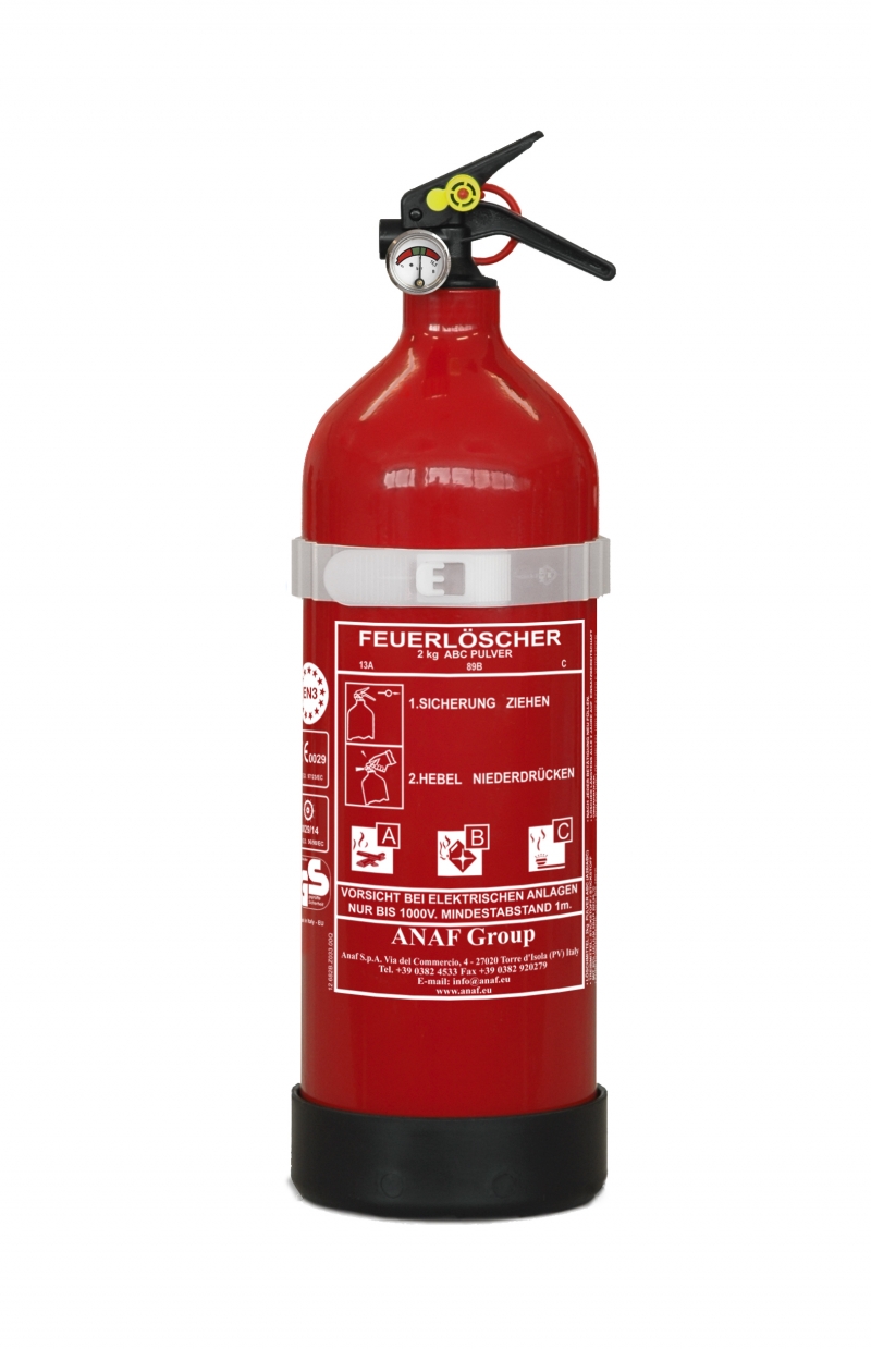 Anaf Pulver Feuerlöscher PS2-Y ABC