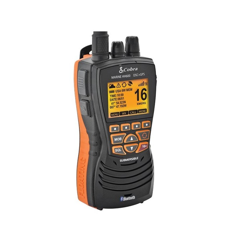 Cobra marine MRHH600 Handsprechfunkgerät mit DSC & ATIS