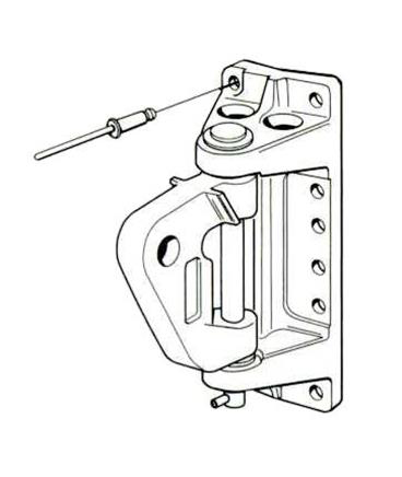  Seldén Mastbeschlag 179 x 63mm für Rodkicker 10 und 20