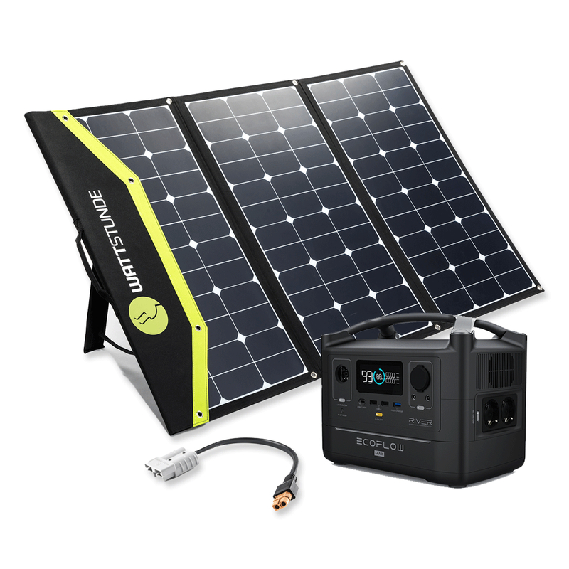 EcoFlow River 600 MAX Bundle mit SunFolder Solartasche SunFolder 180W