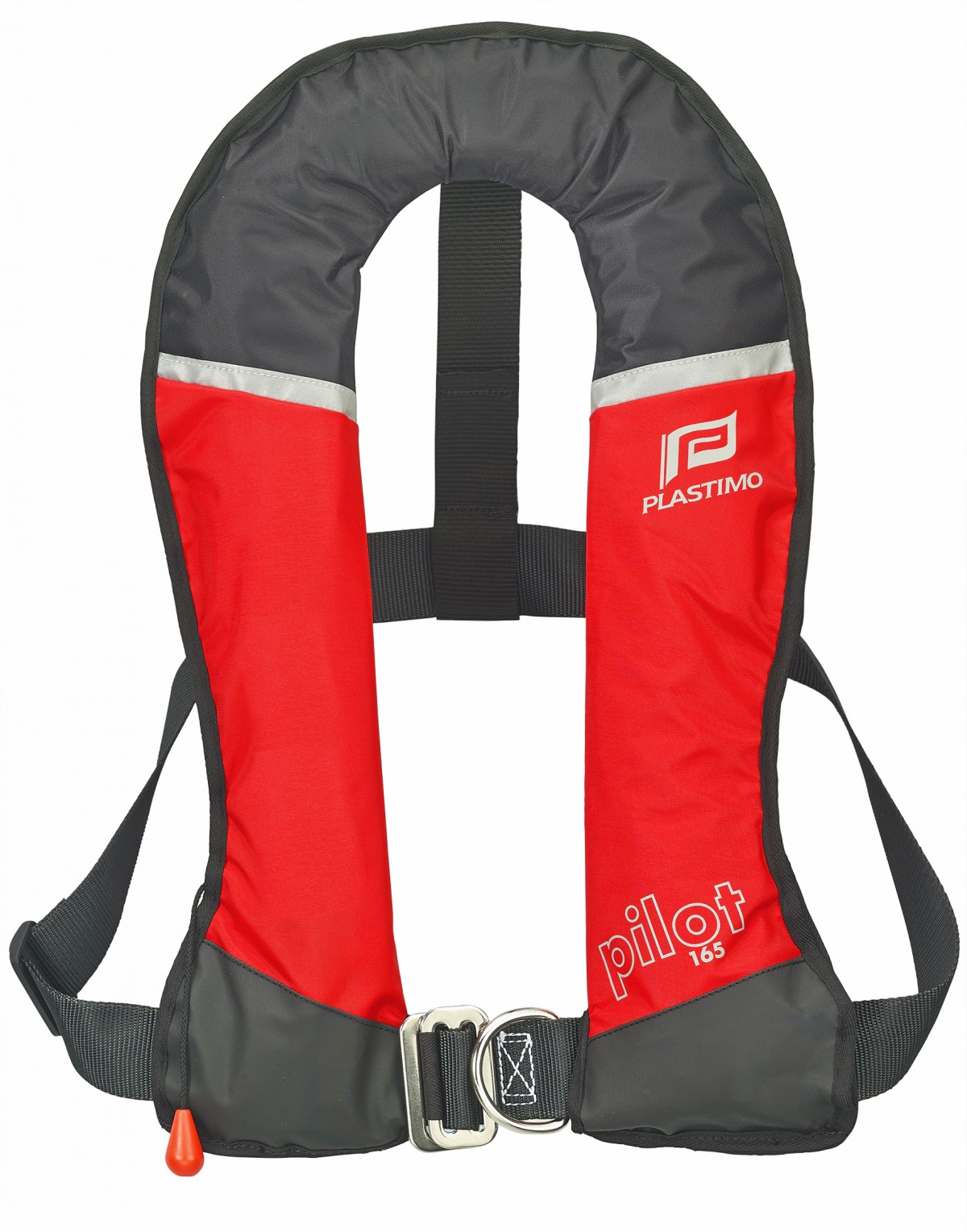 Plastimo Pilot 165N Automatik Rettungsweste mit Lifebelt Rot mit UML5 Auslöser