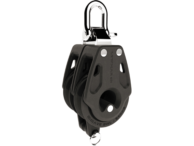 Lewmar Synchro Control Block doppelt mit Hundsfott (in Größe 30mm / 40mm)