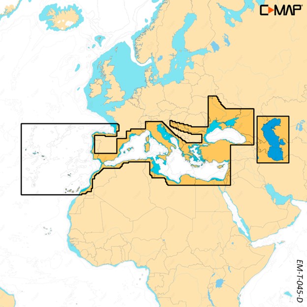 C-MAP Discover-X - SOUTH EUROPE