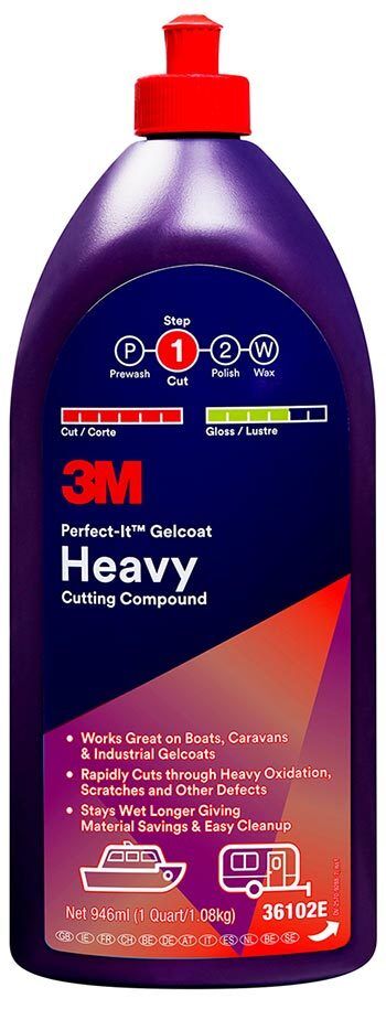 3M Perfect-It Gelcoat Heavy Cutting Compound 946ml