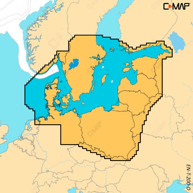 C-MAP Discover-X - SKAGERRAK, KATTEGAT AND BALTIC SEA