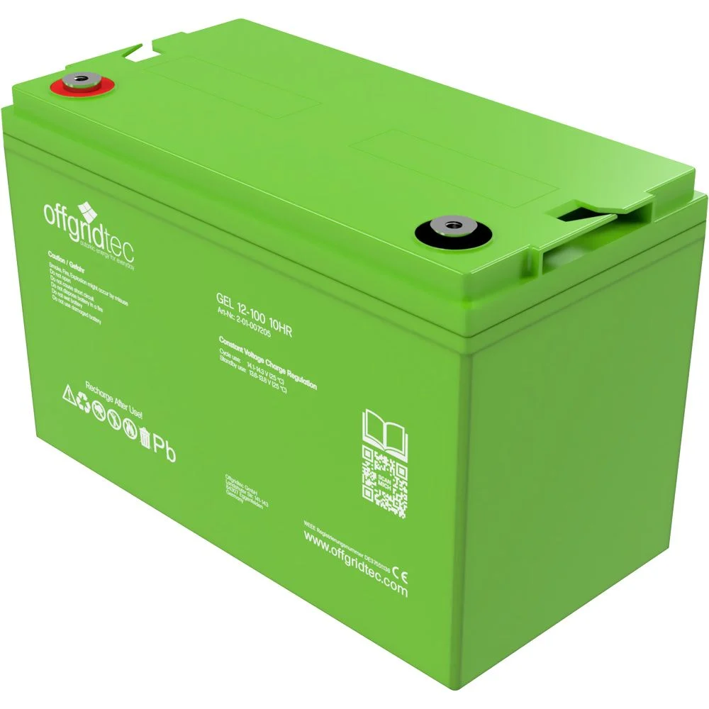Offgridtec® 100Ah C10 GEL Akku 12V