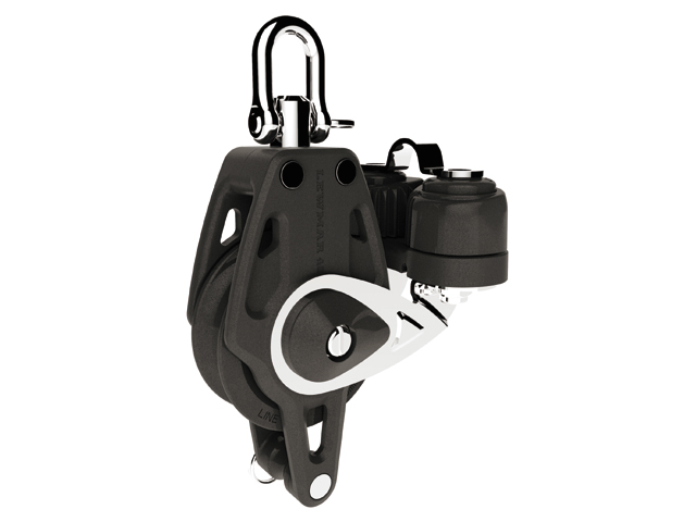 Lewmar Synchro Control Block einfach mit Hundsfott und Klemme (Scheibe: 40mm)