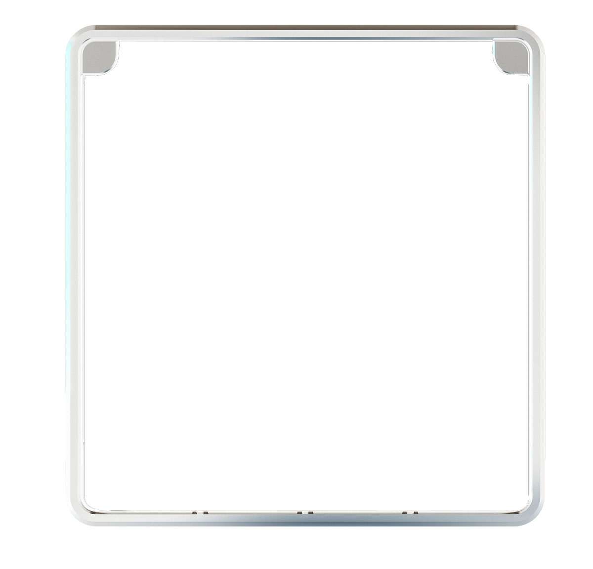 Raymarine 50/i60/i70/p70/p70R Frontrahmen - Silber (eS Serie Design)