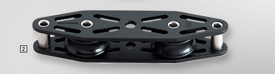 Sprenger 12mm Gleitlager Liegeblock MIDI doppelt