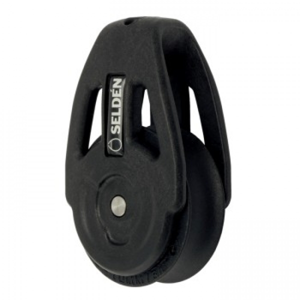 Seldén Serie BBB 40 Block Einfach Gurtbefestigung Tie On (40mm)