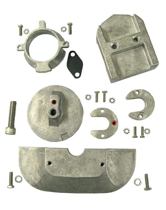 Navalloy Mercury Alu Anoden Kits Alpha One Generation 2
