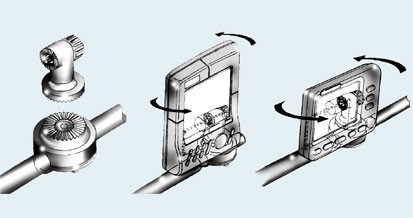 Glomex RA 137 Plotterhalterung