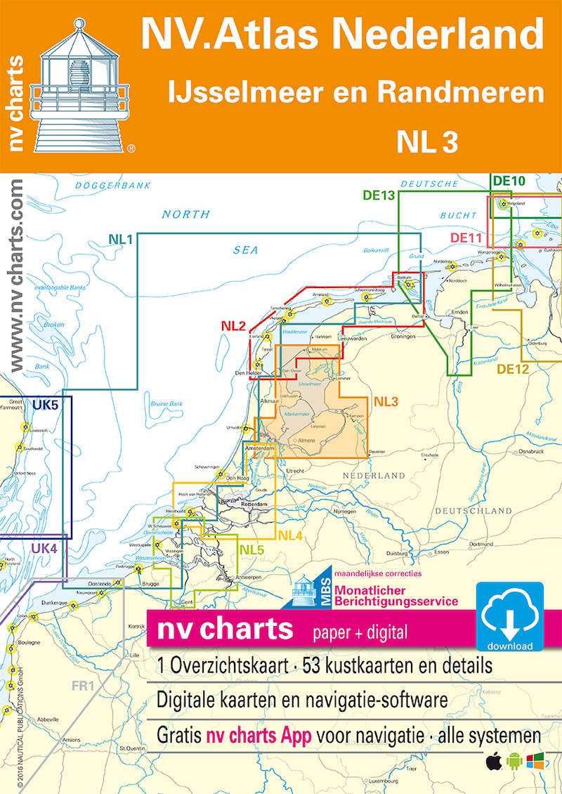 NV Kombipack Atlas NL 3 - IJsselmeer en Randmeren