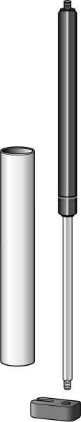 Seldén Gasdruckfeder für Rodkicker Typ 10 (600N)
