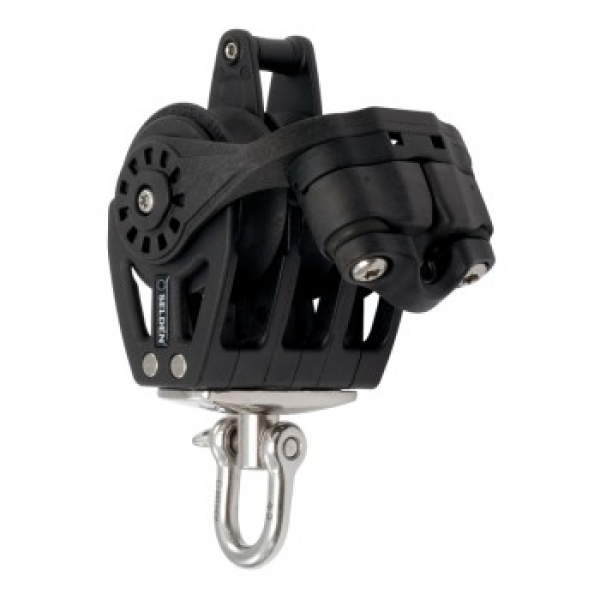 Seldén Serie BBB 40 Block Dreifach Wirbel Hundsfott Klemme (40mm)
