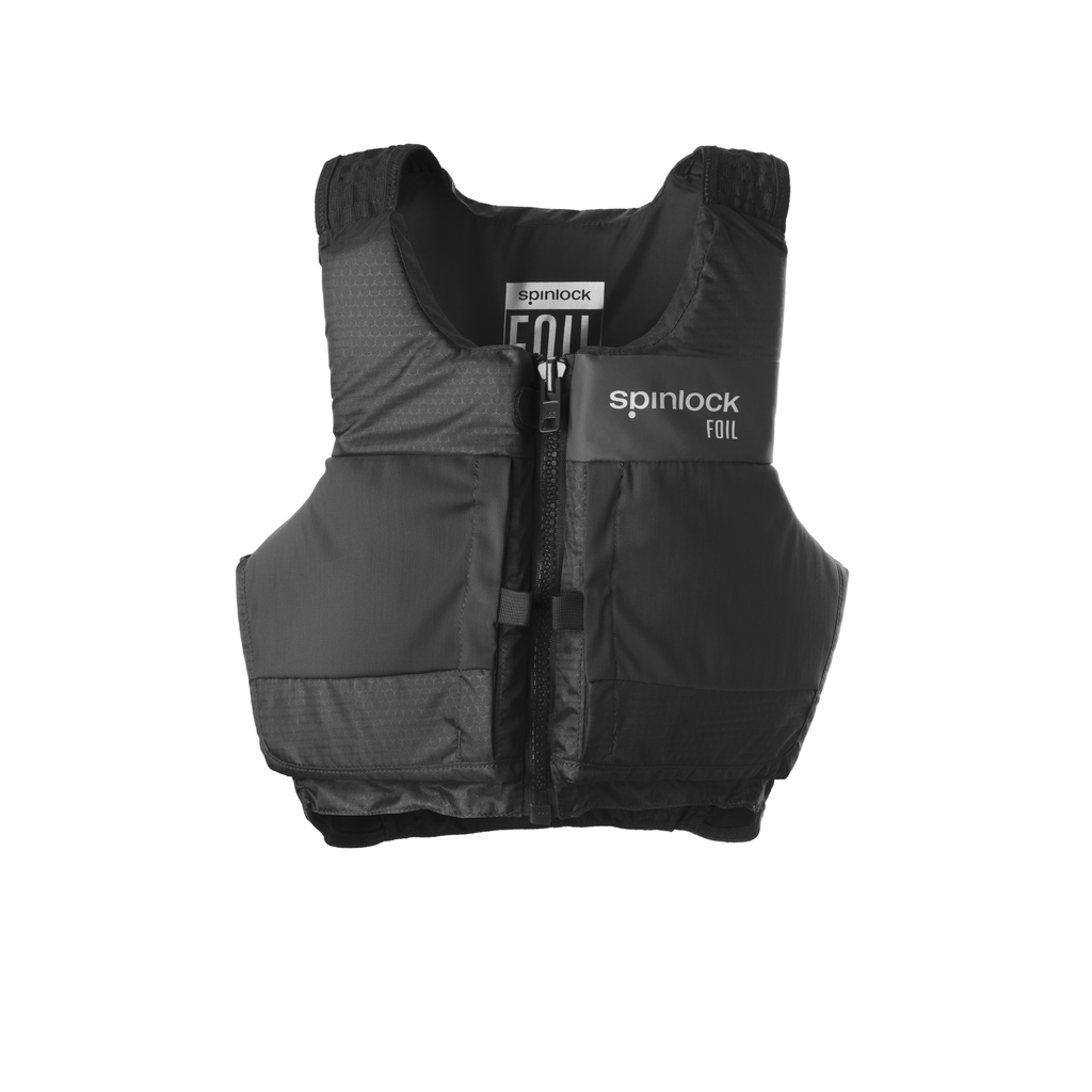 Spinlock Foil Front Zip PFD 50N Auftriebshilfe schwarz (in versch. Größen)