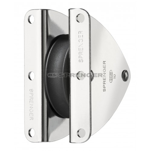 Sprenger 10mm Masteinlassblock 44x14mm Aluminium