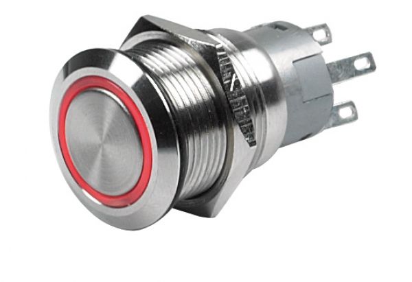 80-911-0060-00 CZone Taster ON/OFF LED rot