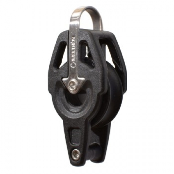 Seldén Serie BBB 30 Block Einfach Hundsfott Strap (30mm)