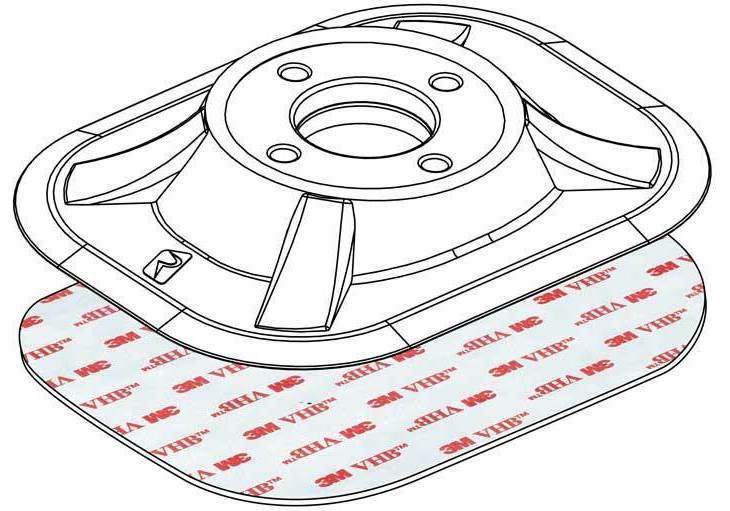 3M VHB Klebepad 8er Pack