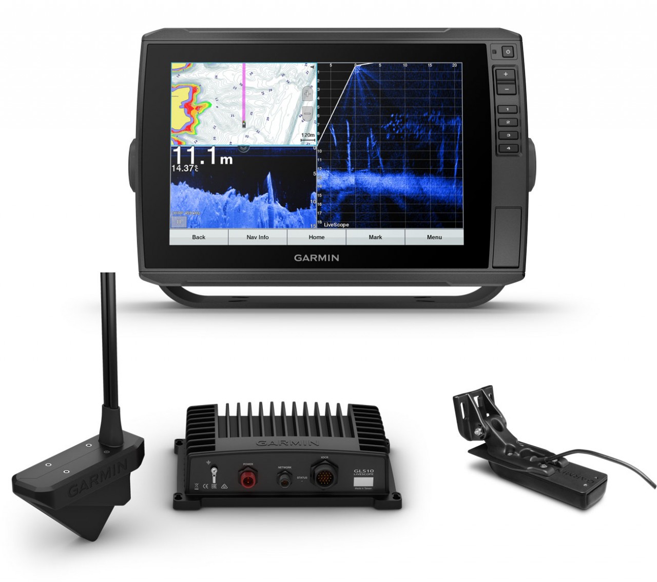 Garmin EchoMap Ultra 102sv LiveScope Bundle LVS32