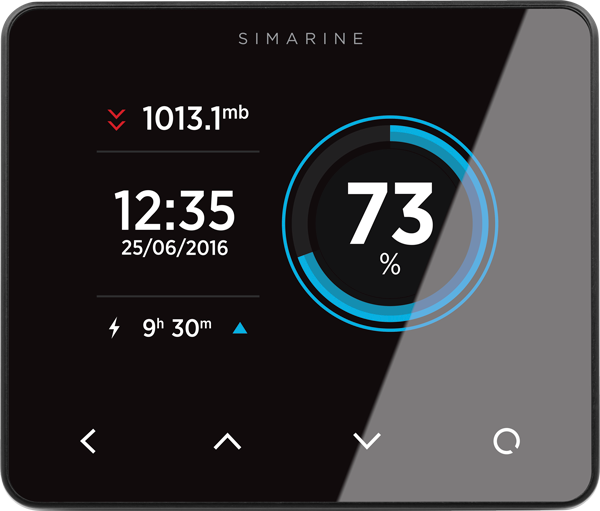 Simarine PICOone Paket Batteriemonitor System schwarz