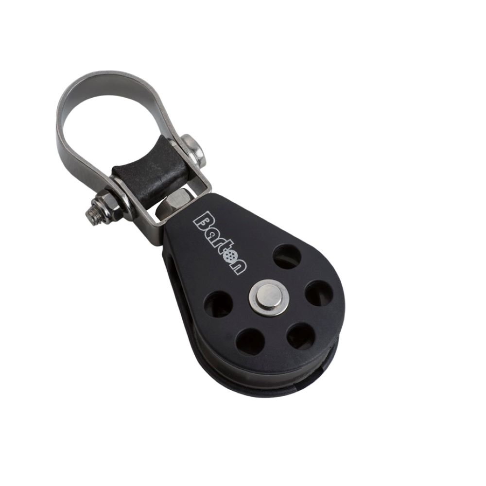 Barton Size 2 Gleitlagerblock einfach für 25mm Relingsstützen