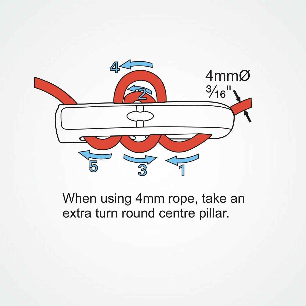 Clamcleat Kite Surf Klemme CL829-11