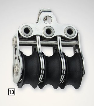 Sprenger 6mm Micro XS Block dreifach mit Bügel