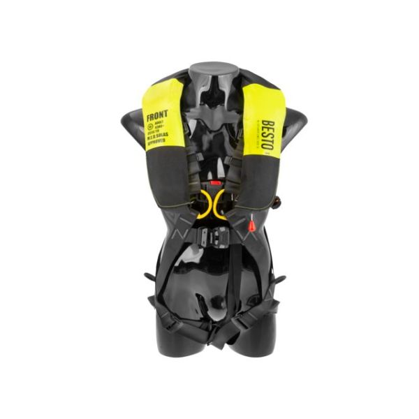 Besto 300N SOLAS Fall Arrest WC Yellow Rettungsweste