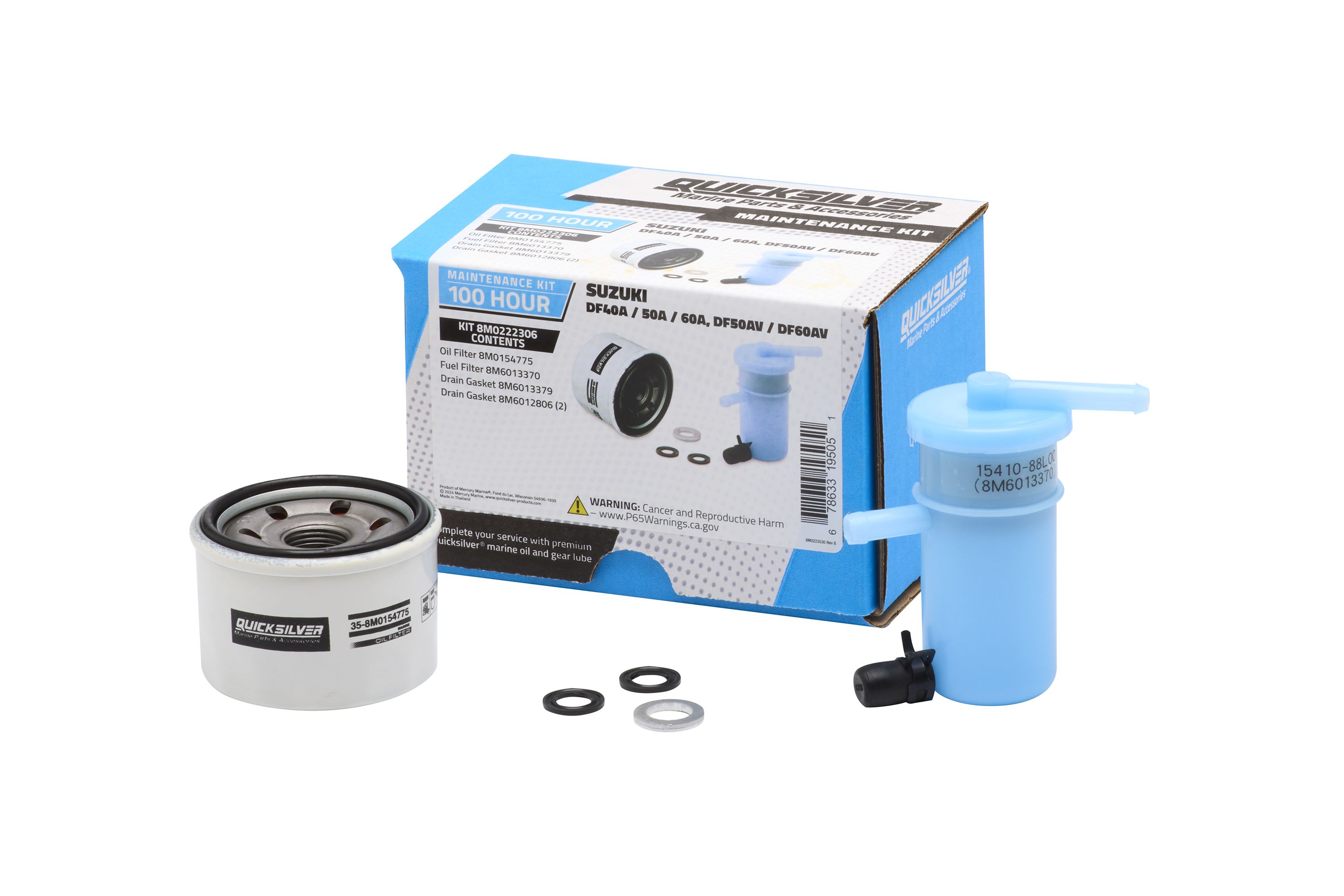 Quicksilver Wartungskit Suzuki DF40A/50A/60A und DF50AV/DF60AV