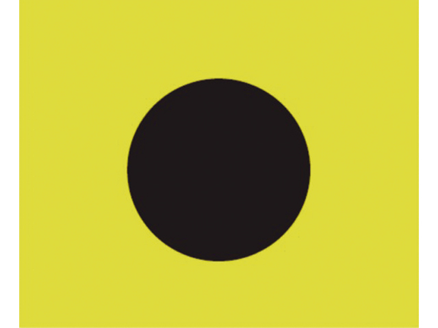 Talamex Buchstabenwimpel Abm. 30 x 36 cm Signalflagge I