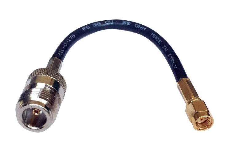 Scout CA-2 Kabel 15 cm RG-58 N-Kupplung auf SMA Stecker RP