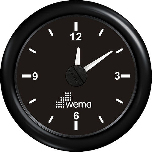 Wema Uhr schwarz