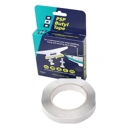 PSP Butyl Tape 15mm x 2mm x 3m grau