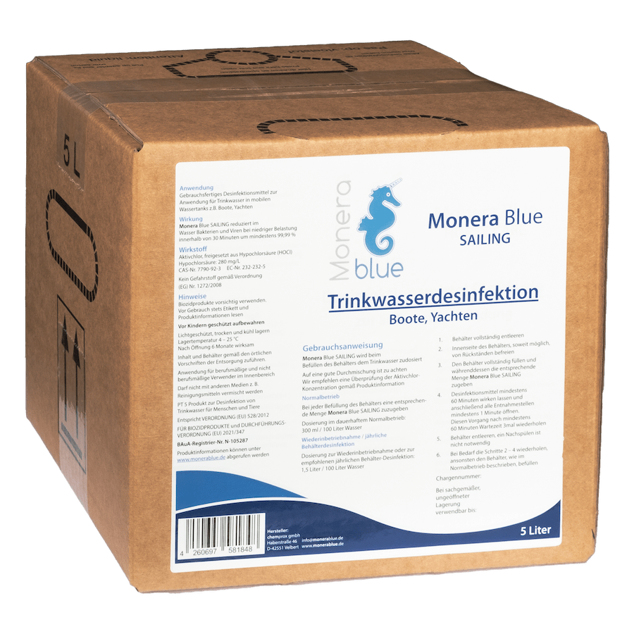 Monera Blue SAILING Desinfektionsmittel (verschiedene Größen)