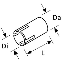 Webasto Abgasreduzierhuelse D22/24, L=40