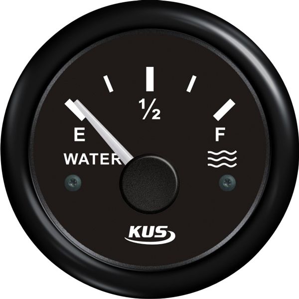 KUS Tankanzeige Wasser 0-190Ohm 12/24V