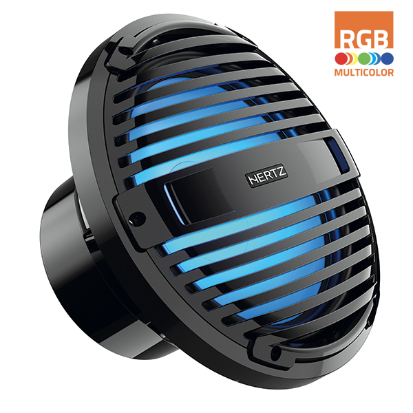 Hertz HMS 12 B4-LD-W/C - 12'' 4 Ohm 1000W LED Subwoofer (verschiedene Farben)