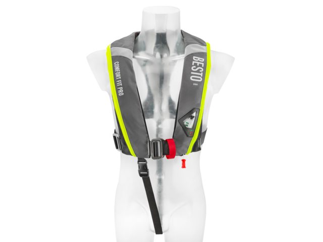 Besto Comfort Fit Pro 220N LB anthrazit/gelb