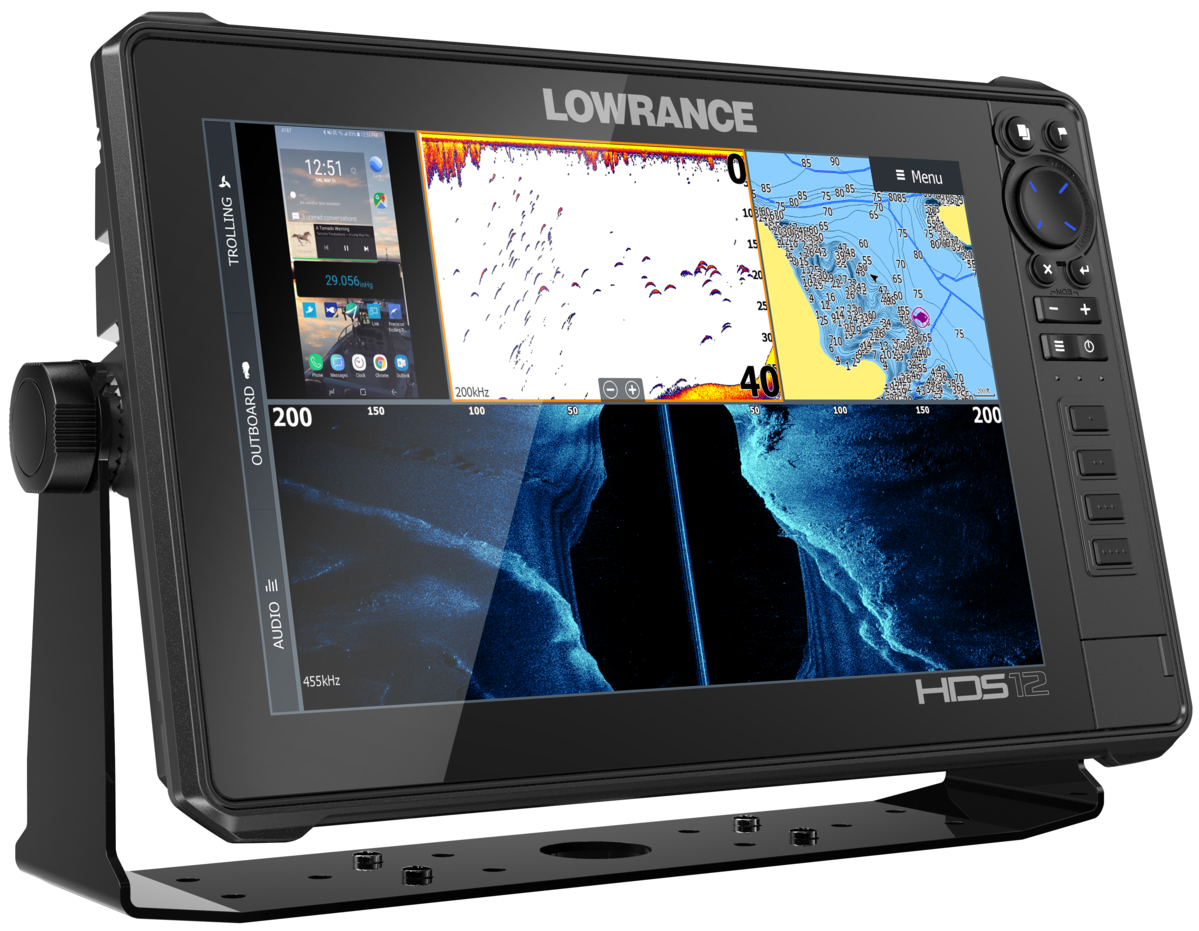Lowrance HDS-12 Live GPS MFD Echolot