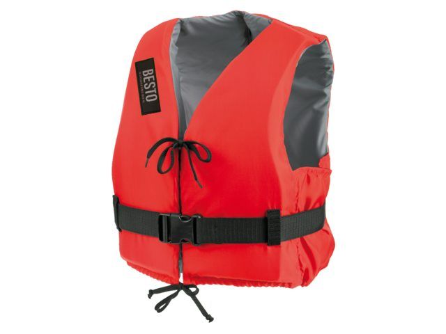 Besto Dinghy 50N Schwimmweste Auftriebshilfe rot (versch. Größen)