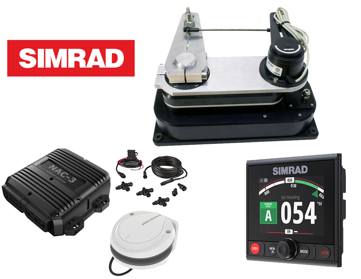 Simrad DD15, AP44, NAC-3, Precision-9 Autopilot Segelyachten