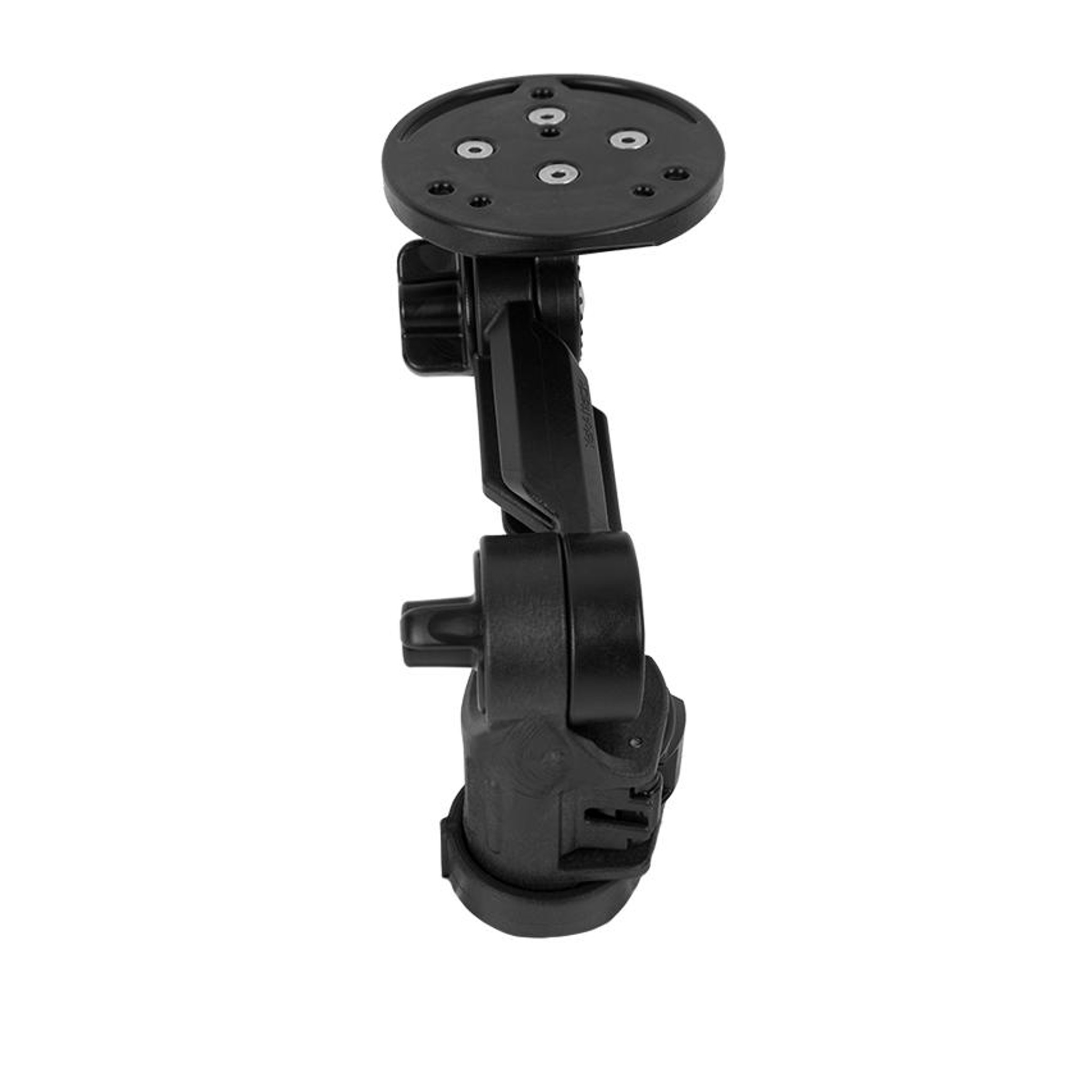 Yak-Attack Fishfinder Halterung mit runder Platte und LockNLoad™-Schienenadapter