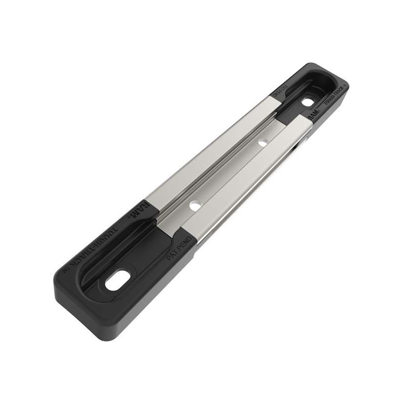 RAM Mounts Aluminium Tough-Track Schiene mit Verbundstoff-Endkappen - Länge 76,2 mm