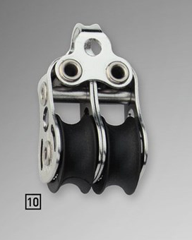 Sprenger 6mm Micro XS Block doppelt mit Bügel
