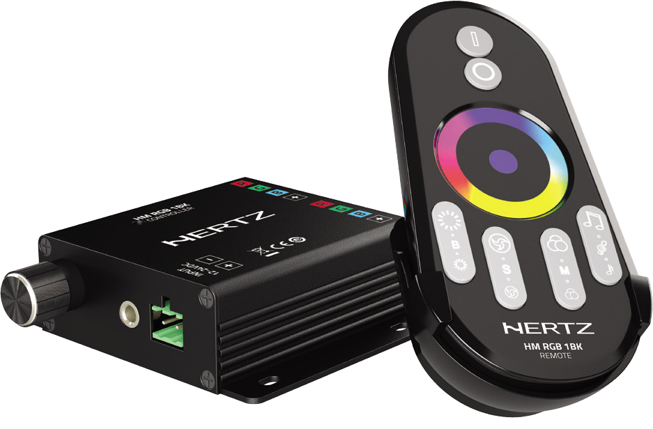 Hertz HM-RGB-1-BK - RGB-Fernbedienung