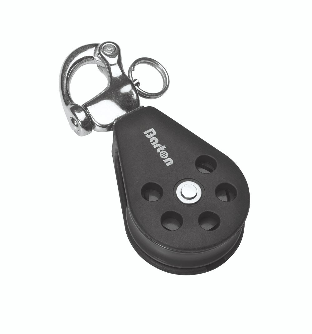 Barton Size 2 Gleitlagerblock einfach mit Schnappschäkel
