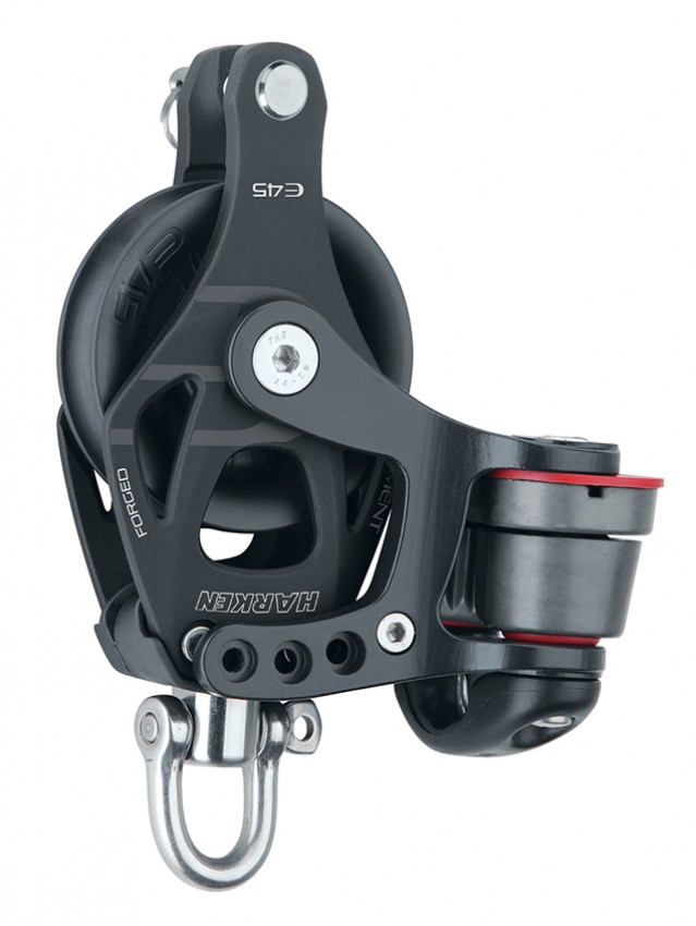 Harken 45mm Element Block mit Hundsfott und Cam-Matic