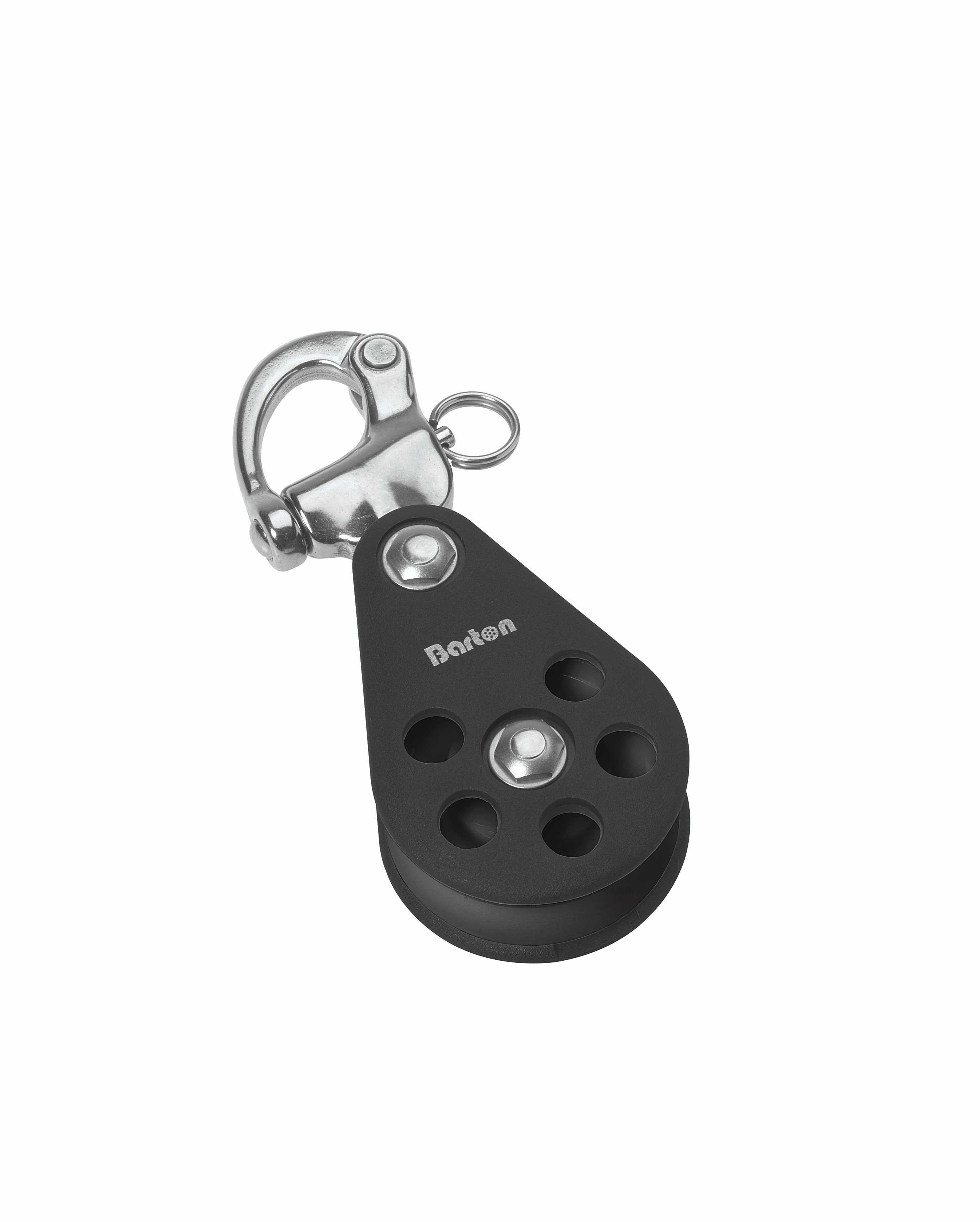 Barton Size 7 Gleitlagerblock einfach mit Schnappschäkel